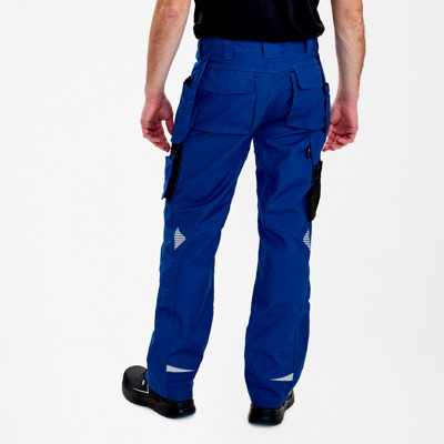Produktbild von Engel - Galaxy Arbeitshose mit Holstertaschen, surfer blue/schwarz, Gr. 102