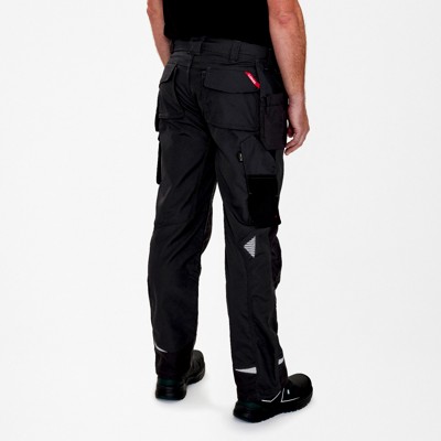 Produktbild von Engel - Galaxy Arbeitshose mit Holstertaschen, anthrazitgrau/schwarz, Gr. 23