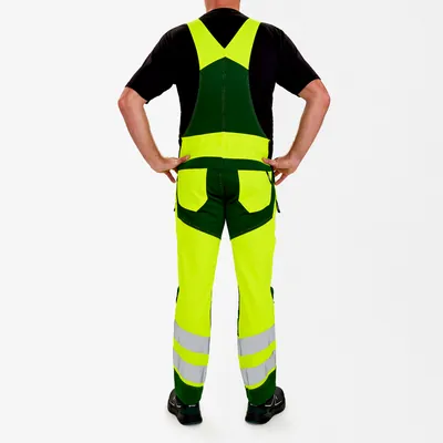 Produktbild von Engel - Safety Latzhose, gelb/grün, Gr. 24