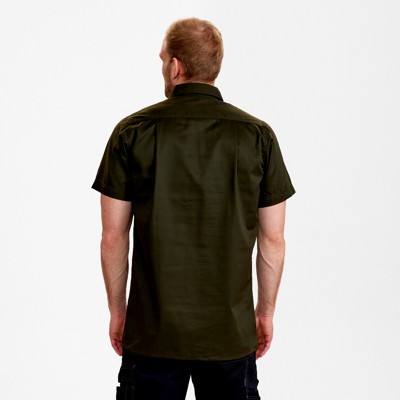 Produktbild von Engel - Extend kurzärmliges Herrenhemd, forest green, Gr. 37/38