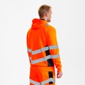 Produktbild von Engel - Safety Sweatcardigan, orange/anthrazit grau, Gr. 3XL