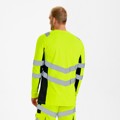 Produktbild von Engel - Safety Langarm-Shirt, gelb/schwarz, Gr. M
