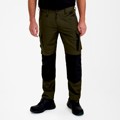 Produktbild von Engel - X-treme Handwerkerhose mit Stretch, forest green/schwarz, Gr. 68