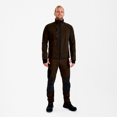 Engel X-treme Jacke Mit 4-Wege-Stretch, Mokkabraun, Gr. Xs