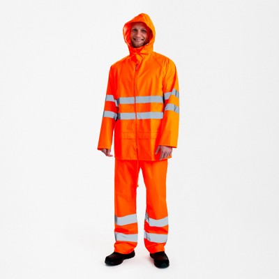 Produktbild von Engel - Safety Regenset, orange, Gr. 2XL