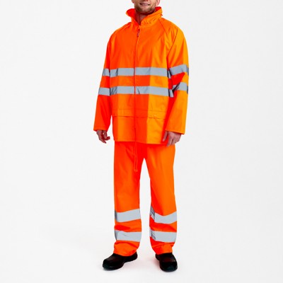 Produktbild von Engel - Safety Regenset, orange, Gr. 2XL