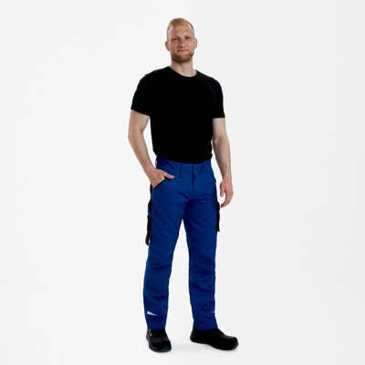 Produktbild von Engel - Galaxy Light Arbeitshose, surfer blue/schwarz, Gr. 58