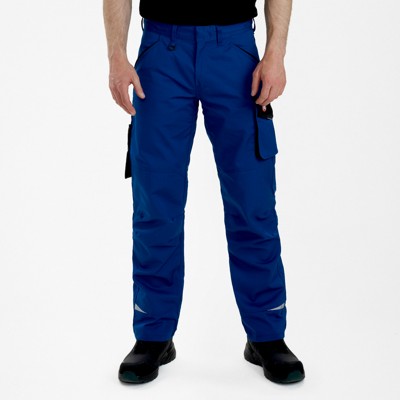 Produktbild von Engel - Galaxy Light Arbeitshose, surfer blue/schwarz, Gr. 58