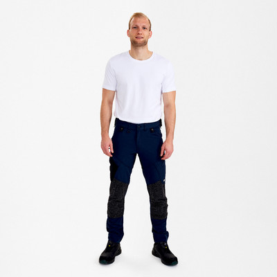 Produktbild von Engel - X-treme Handwerkerhose mit 4-Wege-Stretch, blue ink, Gr. 27