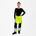 Produktbild von Engel - Safety Light Damenhose, gelb/blue ink, Gr. 48