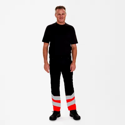 Produktbild von Engel - Safety Hose, schwarz/rot, Gr. 46