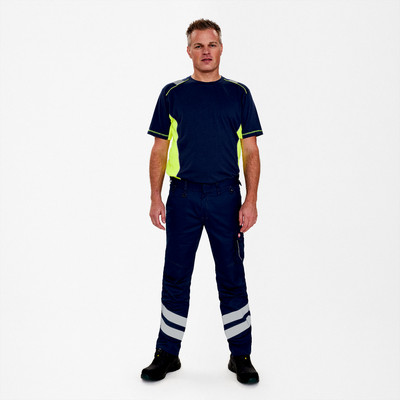 Engel Cargo Servicehose Mit Reflexstreifen, Blue Ink, Gr. 54