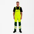 Produktbild von Engel - Safety Latzhose, gelb/grün, Gr. 24
