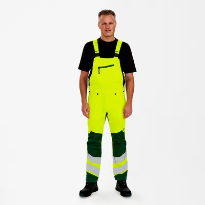 Produktbild von Engel - Safety Latzhose, gelb/grün, Gr. 24