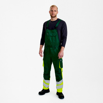 Produktbild von Engel - Safety Light Latzhose, green/hivis yellow, Gr. 72