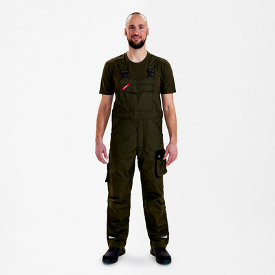 Engel Galaxy Latzhose, Forest Green/schwarz, Gr. 52