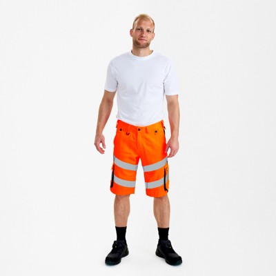 Produktbild von Engel - Safety Light Shorts, orange/anthrazit grau, Gr. 50