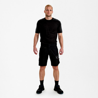 Engel Galaxy Shorts, Schwarz/anthrazit Grau, Gr. 52