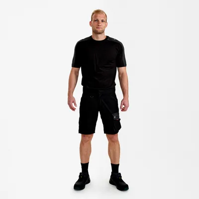 Produktbild von Engel - Galaxy Shorts, schwarz/anthrazit grau, Gr. 64