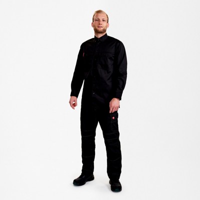 Produktbild von Engel - Extend langärmliges Herrenhemd, schwarz, Gr. 39/40