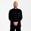 Produktbild von Engel - Extend langärmliges Herrenhemd, schwarz, Gr. 39/40