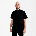 Produktbild von Engel - Extend kurzärmliges Herrenhemd, schwarz, Gr. 41/42