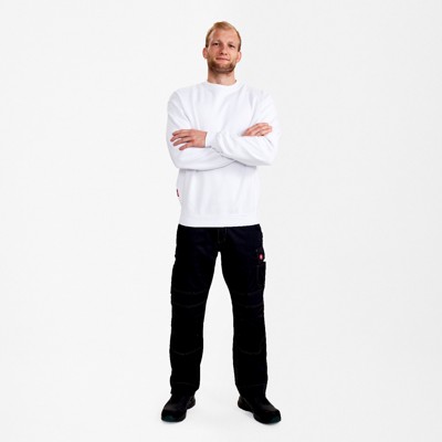 Produktbild von Engel - Extend Sweatshirt, weiss, Gr. 3XL