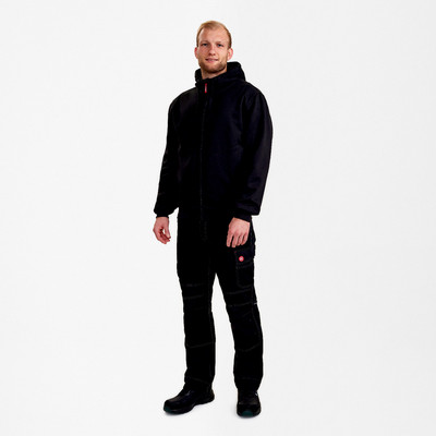 Engel Extend Kapuzen-Jacke, Schwarz, Gr. S