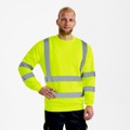 Produktbild von Engel - Safety Sweatshirt, gelb, Gr. 3XL