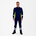 Produktbild von Engel - Cargo Sweatshirt, blue ink/gelb, Gr. L