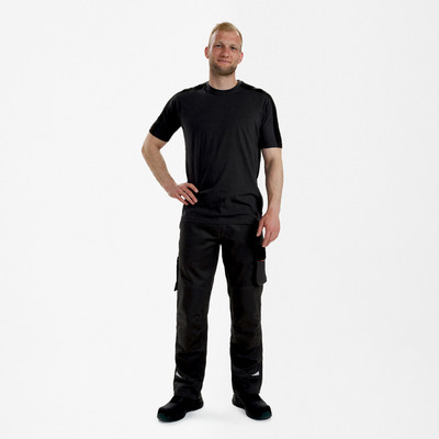 Engel Galaxy T-Shirt, Anthrazitgrau/schwarz, Gr. M