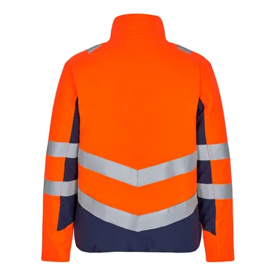 Produktbild von Engel - Safety Stepp-Jacke, orange/blue ink, Gr. M