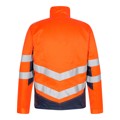 Produktbild von Engel - Safety Light Arbeitsjacke, orange/blue ink, Gr. 3XL
