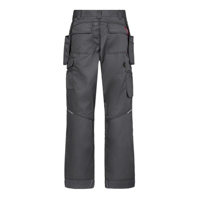 Produktbild von Engel - Combat Handwerkerhose mit Holstertaschen, grau, Gr. 26
