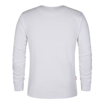Engel Extend Grandad Langarm-Shirt, Weiss, Gr. M