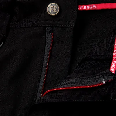 Produktbild von Engel - Galaxy Arbeitshose, schwarz/anthrazit grau, Gr. 24