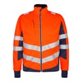Produktbild von Engel - Safety Softshelljacke, orange/blue ink, Gr. 5XL
