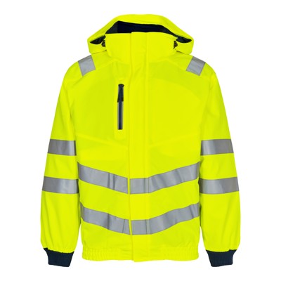 Produktbild von Engel - Safety Pilotjacke, gelb/blue ink, Gr. 2XL
