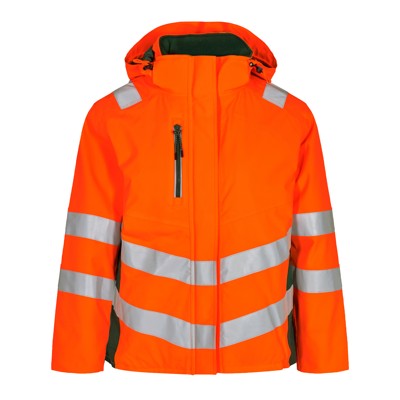 Produktbild von Engel - Safety Damen Winterjacke, orange/grün, Gr. XS