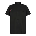 Produktbild von Engel - Extend kurzärmliges Herrenhemd, schwarz, Gr. 41/42