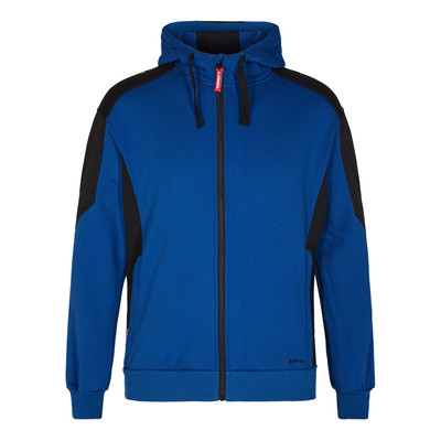 Engel Galaxy Sweatcardigan Mit Kapuze, Surfer Blue/schwarz, Gr. Xl