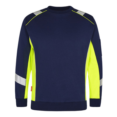 Produktbild von Engel - Cargo Sweatshirt, blue ink/gelb, Gr. L