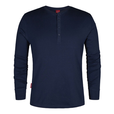 Engel Extend Grandad Langarm-Shirt, Blue Ink, Gr. M