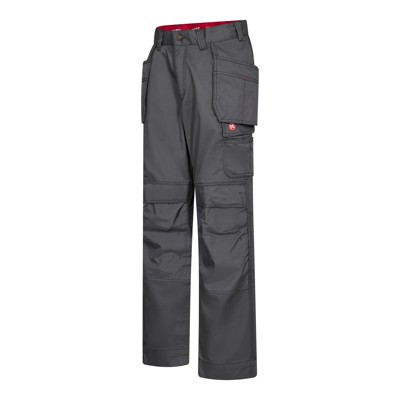 Produktbild von Engel - Combat Handwerkerhose mit Holstertaschen, grau, Gr. 26