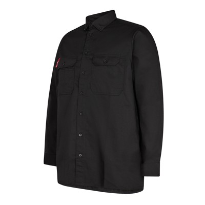 Produktbild von Engel - Extend langärmliges Herrenhemd, schwarz, Gr. 39/40