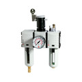 Produktbild von RIEGLER - Wartungseinheit 3-tlg. »FUTURA«, PC, BG 1, G 3/8, 0,2 - 4 bar, VA (FU