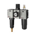 Produktbild von RIEGLER - WE 3-tlg. »FUTURA-mini«, Metallb., Kompaktmano., G 1/4, 0,1-4, VA (FU