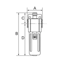 Produktbild von RIEGLER - Nebelöler »G«, mit PC-Behälter und Schutzkorb, BG 400, G 3/8 (GL 32)