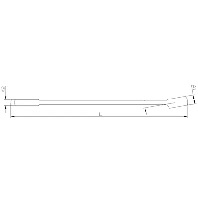 Produktbild von PROJAHN - Gabelringschlüssel mattsatiniert 22mm