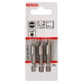 Produktbild von Bosch - Schrauberbit Extra-Hart, S 1,2 x 8,0, 49mm, 3er-Pack (2607001485)